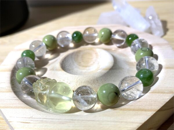 A Spectrum of Brilliance — Multi-Gemstone Natural Stone Bracelet