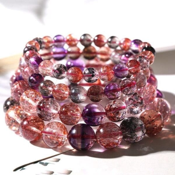 Mysterious Super Seven Crystal Bracelet - Image 2